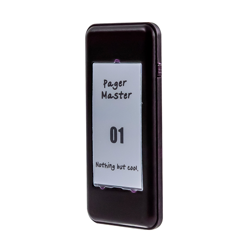 Wireless coaster customer buzzer system for food truck restaurant church food court