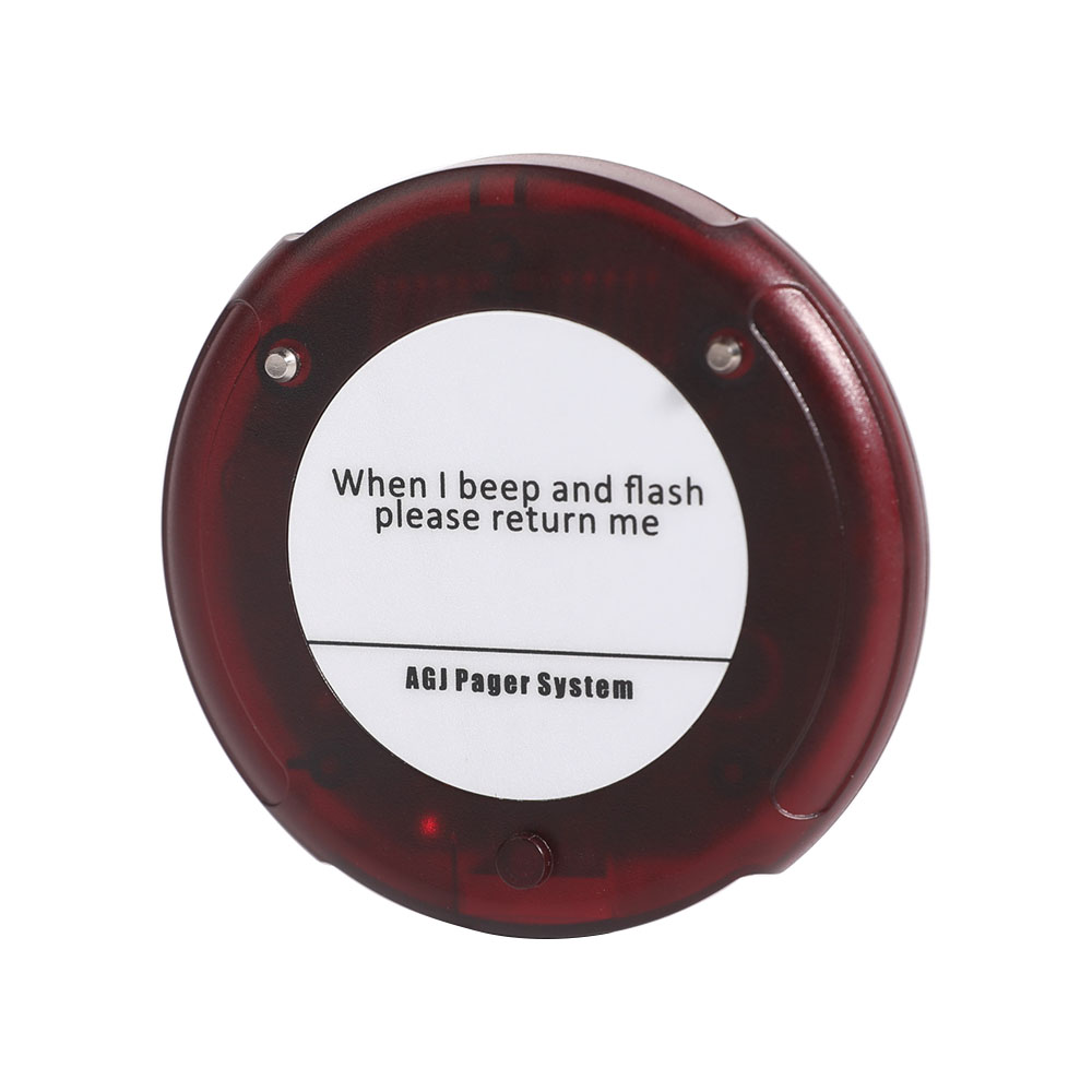 Waterproof Restaurant Pager Coaster Pager Wireless Pager System Calling System 20 Buzzers