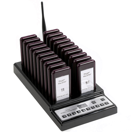 Wireless restaurant paging system restaurant pager table pager paging system