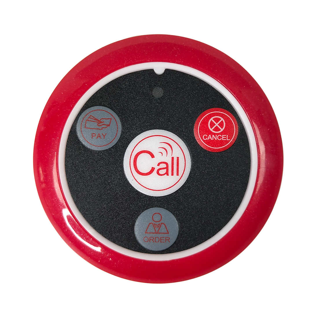 Wireless Waiter Call Button Restaurant Table Pager Transmitter 433MHz Call Bell