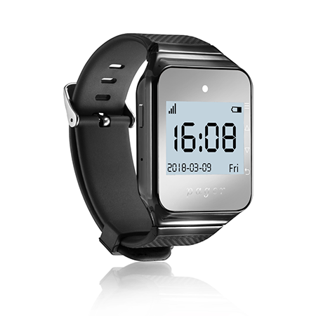 Watch beep wrist watch pager wristband pager watch for restaurant hospital factory KTV bar hotel construction site bank