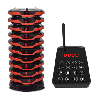 Waterproof Restaurant Pager Coaster Pager Wireless Pager System Calling System