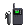 Mini Earpiece Tour Guide System Tourists Receiver 919R with UV Disinfection Charging Case