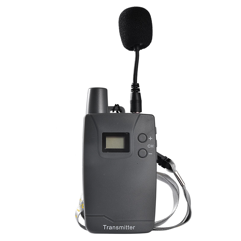 AA battery whisper radio tour guide system transmitter 916T
