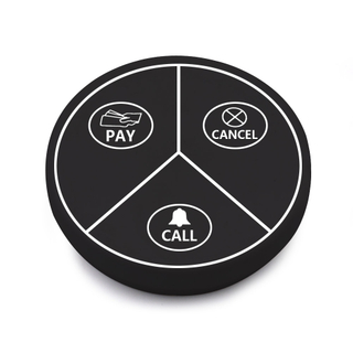 Self-generating electricity wireless calling system restaurant table buzzer waiter call button with no lithium battery or dry battery