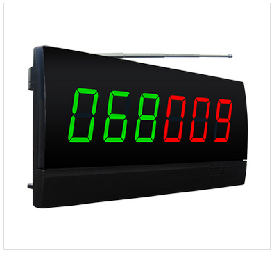 Wireless calling system number display panel screen monitor with 2 ...